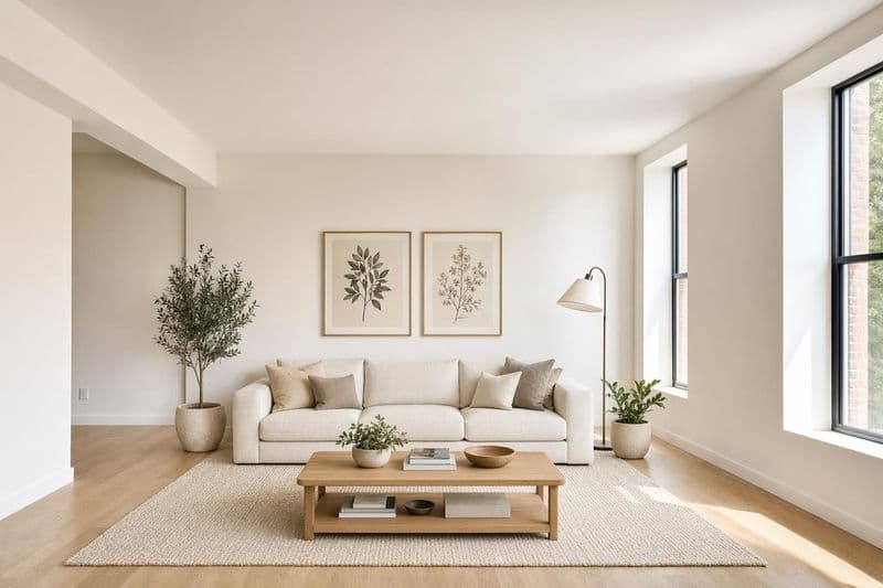 AI Japandi Bedroom design by DarHouse